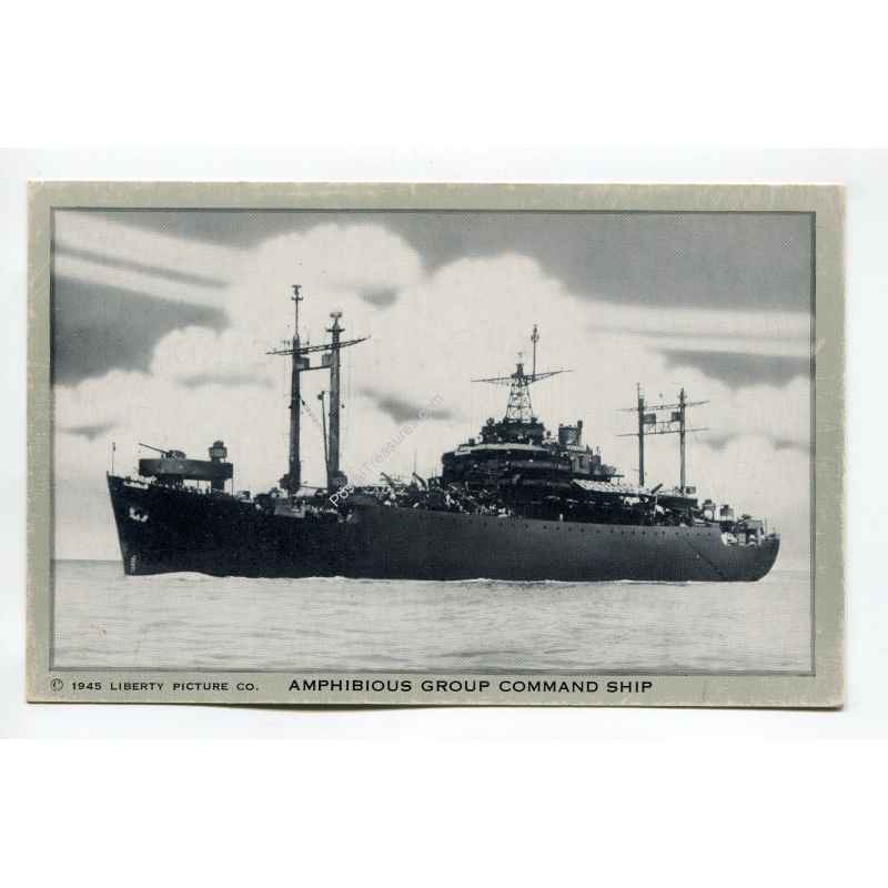 Amphibious Group Command Ship postcard