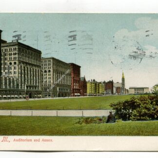 Auditorium and Annex Chicago Illinois
