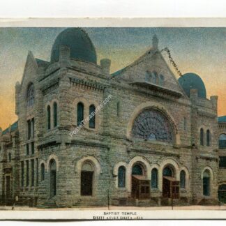 Baptist Temple Philadelphia Pennsylvania
