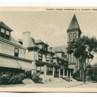 fourth-street-showing-m-e-church-freeport-pennsylvania-485