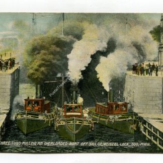 three-tugs-pulling-an-overloaded-boat-off-sill-of-weitzel-lock-soo-michigan-430