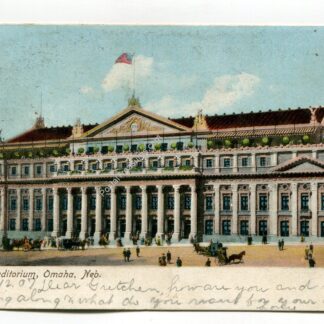 Auditorium Omaha Nebraska