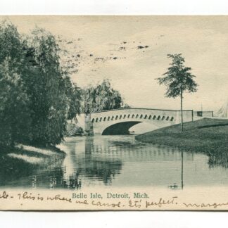 Belle Isle Detroit Michigan