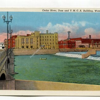 cedar-river-dam-and-ymca-building-waterloo-iowa-1809