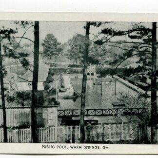 Public Pool Warm Springs Georgia