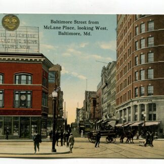 Baltimore Street Baltimore Maryland