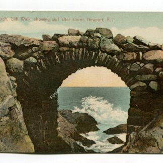 Arch Cliff Walk Newport Rhode Island