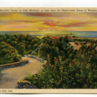 Sunset on Lake Michigan