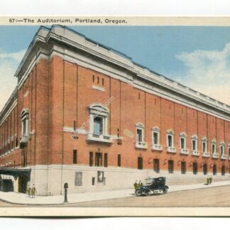 Auditorium Portland Oregon