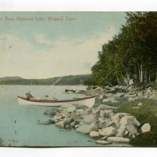 Highland Lake Winsted Connecticut