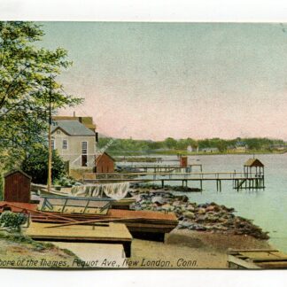 Shore of Thames New London Connecticut