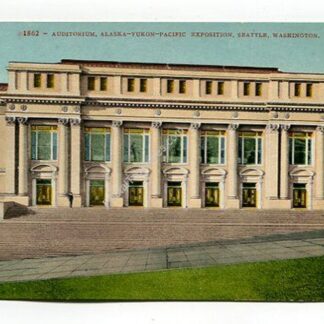 Auditorium Alaska-Yukon-Pacific Exposition Seattle