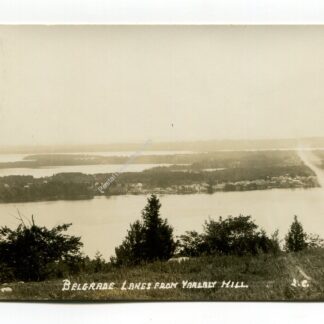 Belgrade Lakes from Yardley Hill