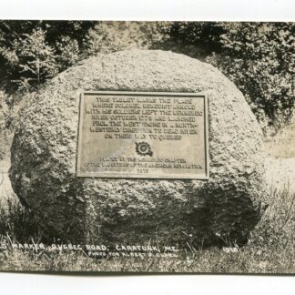 Arnold Marker Caratunk Maine