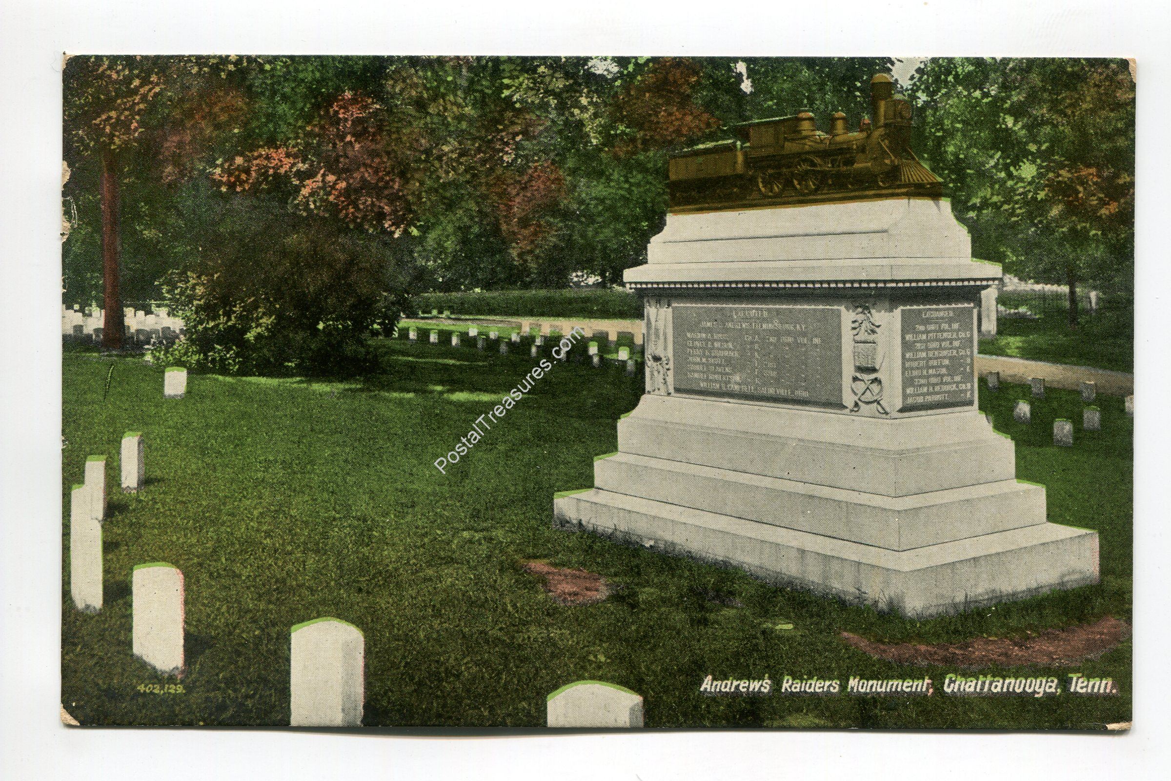 Andrews Raiders Monument Chattanooga Tennessee