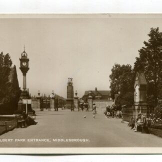 Albert Park Entrance Middlesborough
