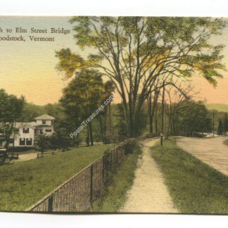 Elm Street Bridge Woodstock Vermont
