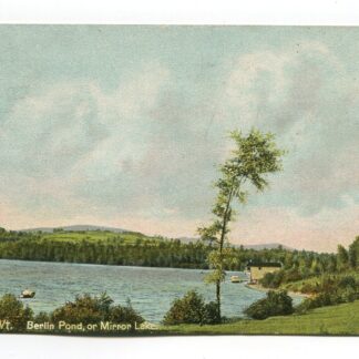 Berlin Pond Berlin Vermont