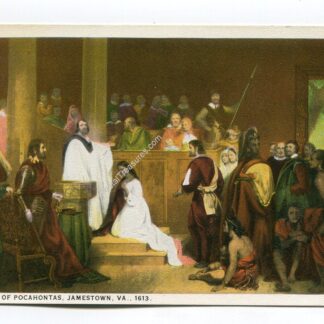 Baptism of Pocahontas Jamestown VA
