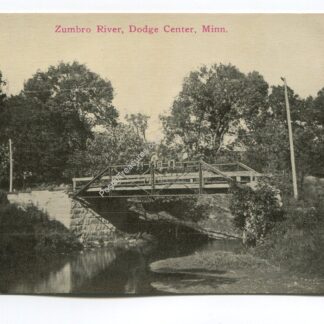 Zumbro River Dodge Center Minnesota