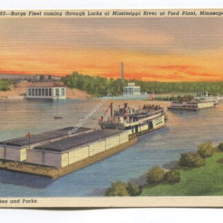 Barge Fleet Minneapolis Minnesota