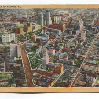 Aerial View Neward NJ