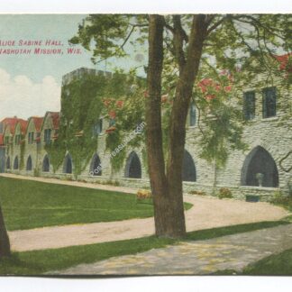 Alice Sabine Hall Nashotah Mission Wisconsin