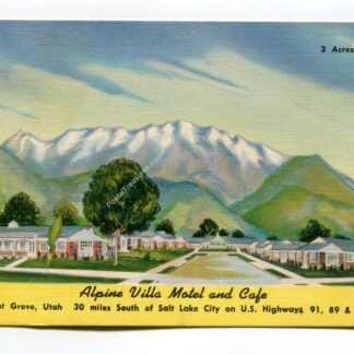 Alpine Villa Motel Pleasant Grove Utah