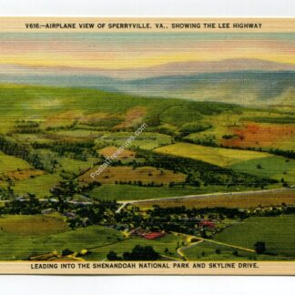 Airplane View Sperryville Virginia