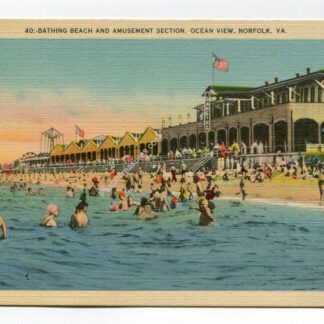 Bathing Beach Norfolk Virginia