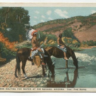 Apaches Halting for Water Arizona