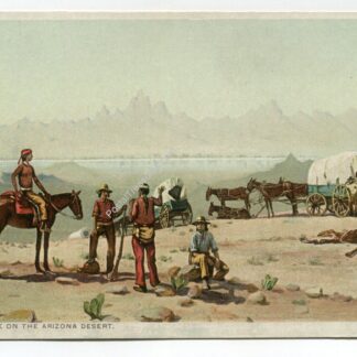 Mirage on Arizona Desert