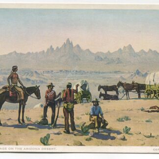 Mirage on Arizona Desert