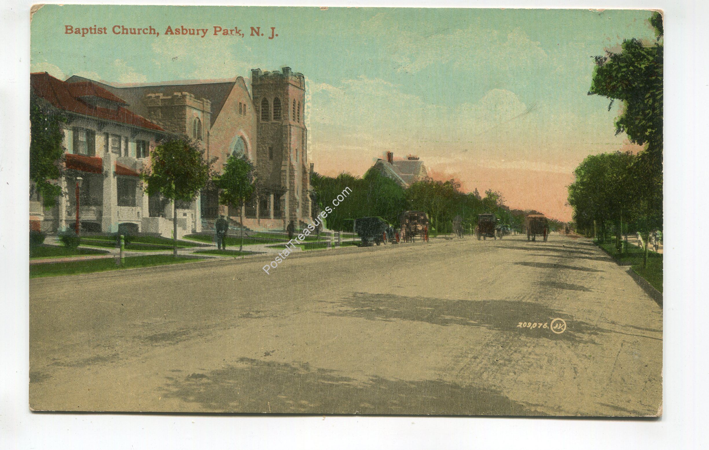 Baptist Church Asbury Park New Jersey