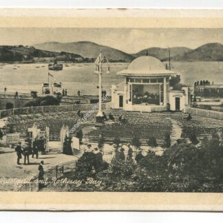 Bandstand and Rothesay Bay Scotland