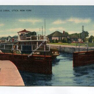 Barge Canal Utica New York