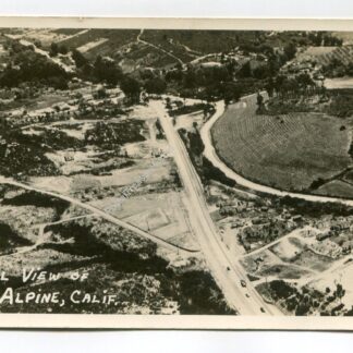 Aerial View Alpine California