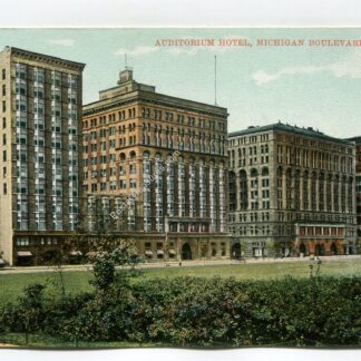 Auditorium Hotel Chicago Illinois