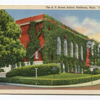 B F Brown School Fitchburg Massachusetts