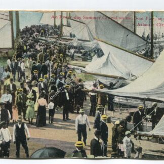 Summer Crowd Atlantic City New Jersey