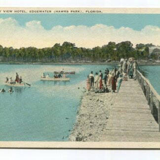 Bathing Bay View Hotel Edgewater Florida