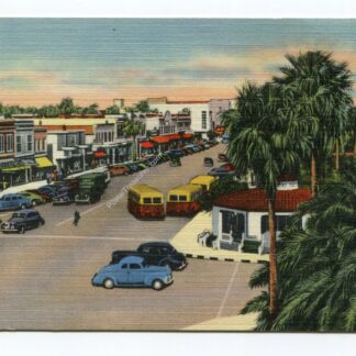 Beach Street and Business District Daytona Beach Florida