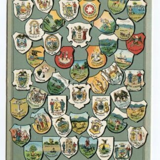 Arms of States and Territories of American Union