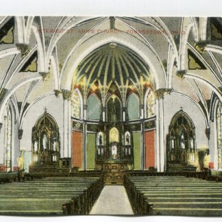 Interior St Anns Church Youngstown Ohio